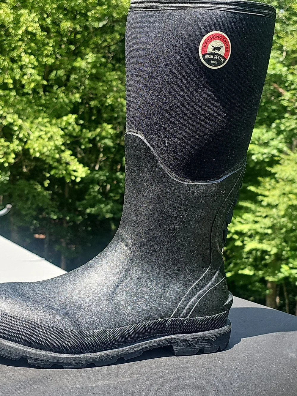 Irish Setter Black Electrical Hazard/Waterproof Neoprene Boot